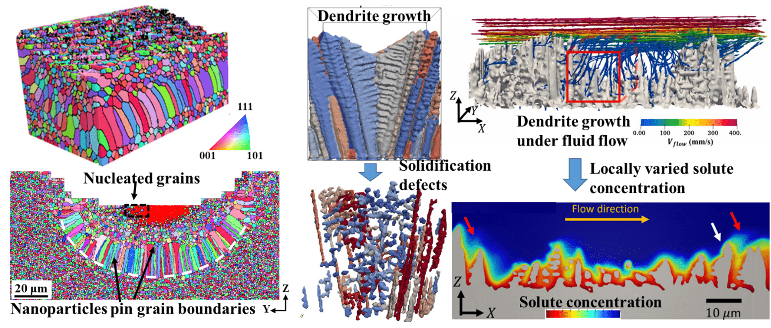 Microstructure evolution showcase